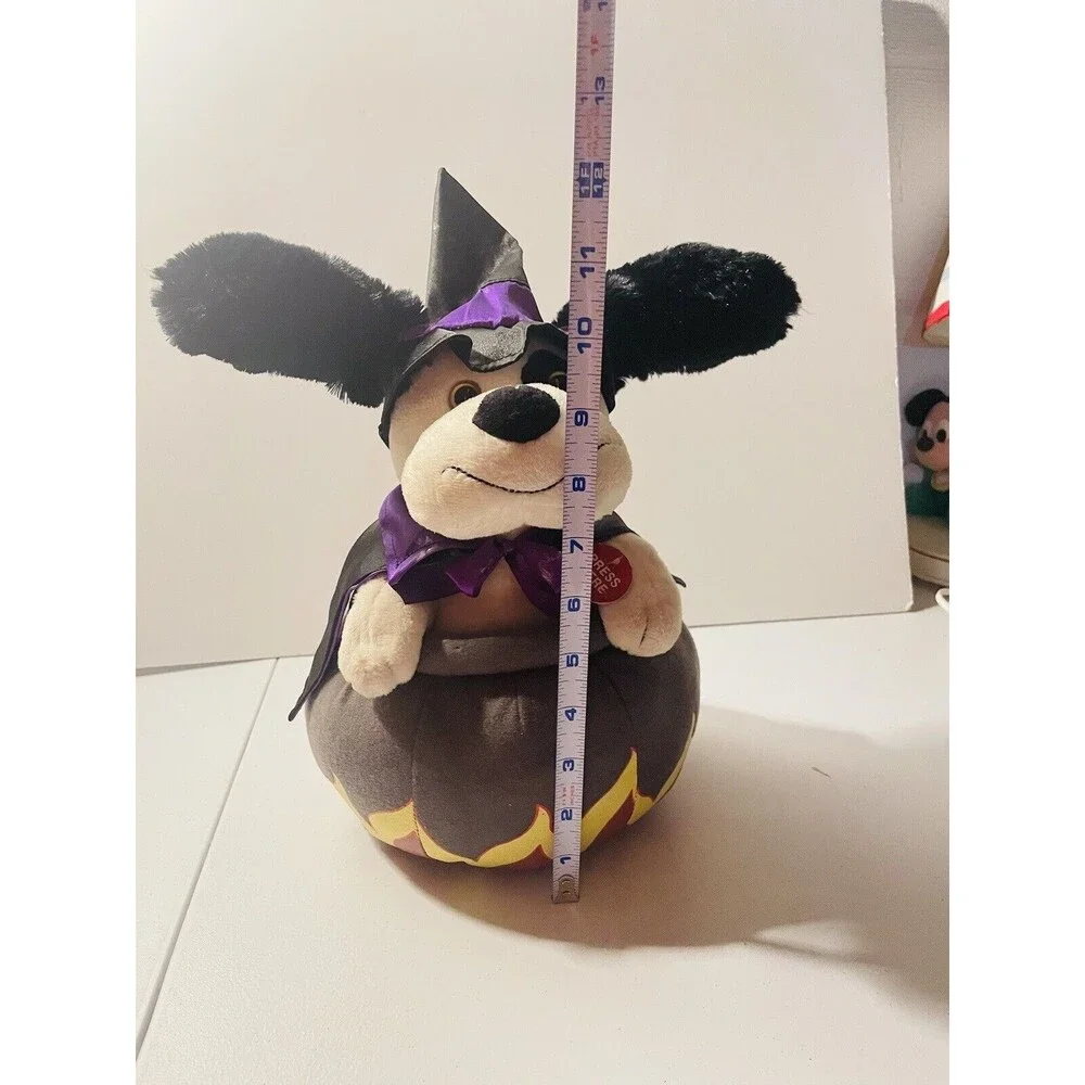 Vintage Light N Sound Halloween Snoopy Pumpkin Dancing Ears Plays Music